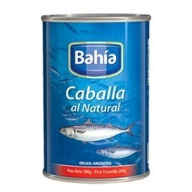 caballa a/natural bahia 425 gr