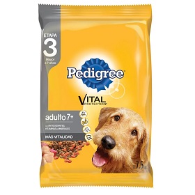 alim.senior + 7 carne y pollo pedigree 7500 gr