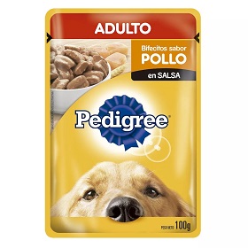 alim.pollo adultos pedigree 100 gr