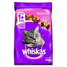 alim.gatos salmon whiskas 500 gr