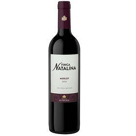 vino merlot finca natalina 750 ml