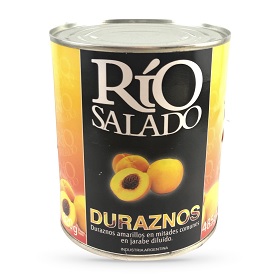 durazno amarillo e/tajadas comun rio salado 820 gr