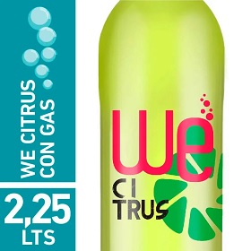 agua sab.citrus c/gas we by ser 2225 ml