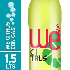 agua sab.citrus c/gas we by ser 1500 ml