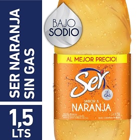 agua sab.naranja ser 1500 ml