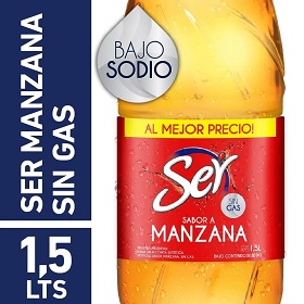 agua sab.manzana ser 1500 ml