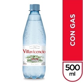 agua mineral c/gas villavicencio 500 cc
