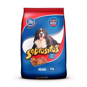 alim.perros s/carne pollo cerdo sabrositos 3 kg