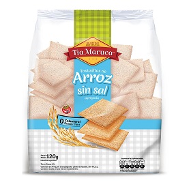 tostaditas arroz s/sal tia maruca 120 gr