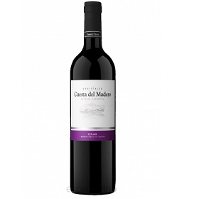 vino joven syrah cuesta del mad 750 ml