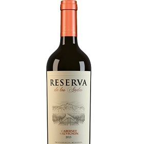 vino cabernet sauvignon res.de los and 750 ml