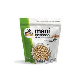 mani tostado s/sal mani king 600 gr