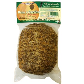 pan rustico artesanal la francia 600 gr