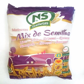 galletas mix de semillas ns 400 gr
