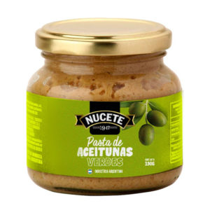 pasta de aceitunas verdes Nucete 190 gr